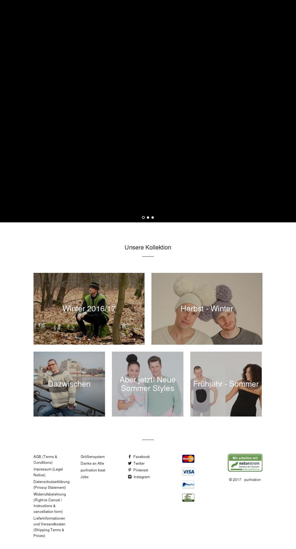 purlnation.com shopify website screenshot