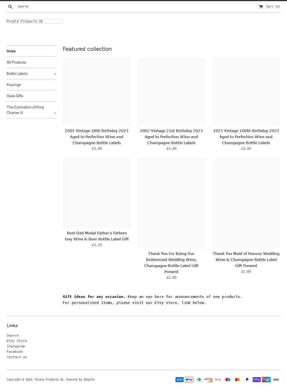 purple-products.com shopify website screenshot
