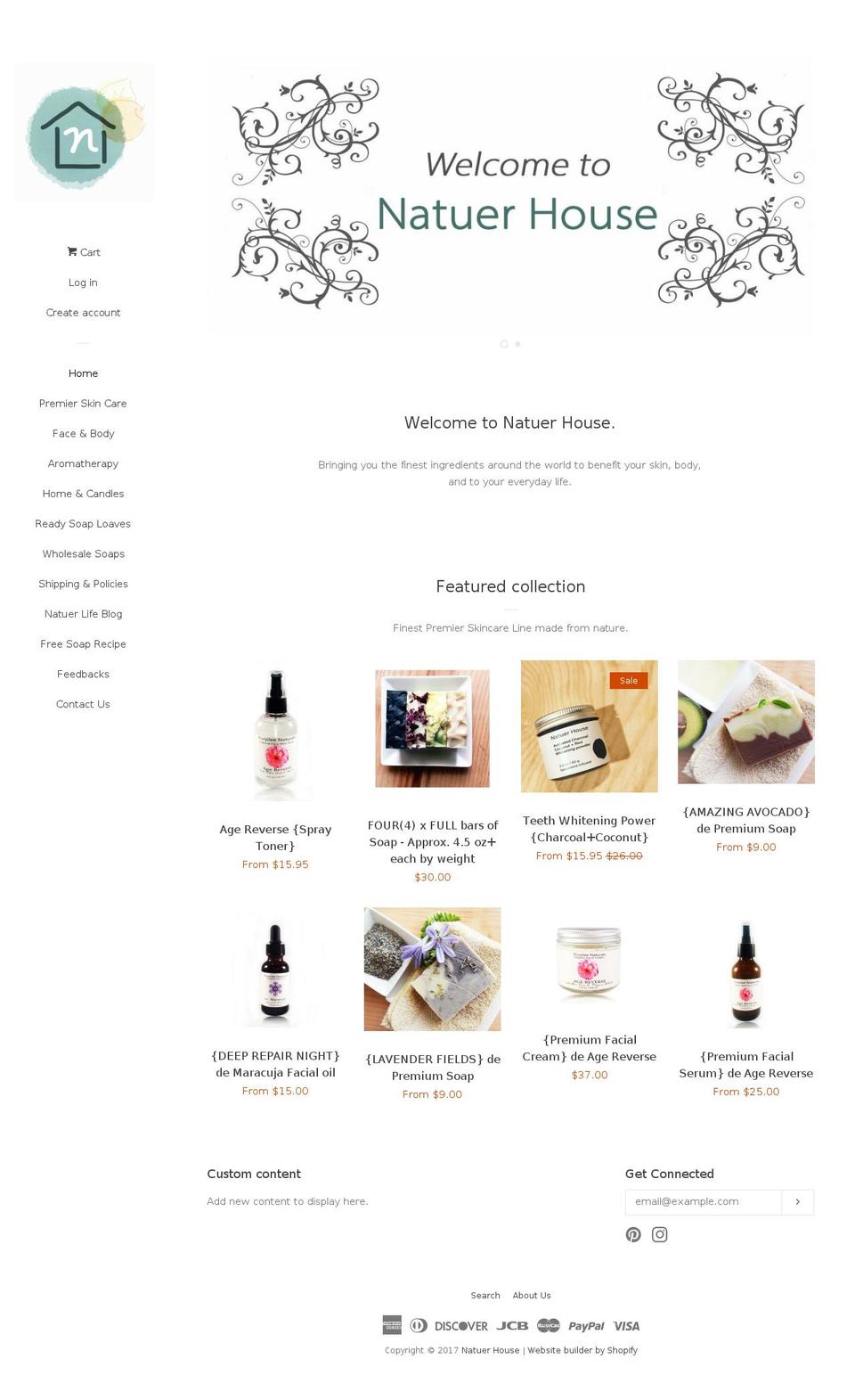purpleenaturals.com shopify website screenshot