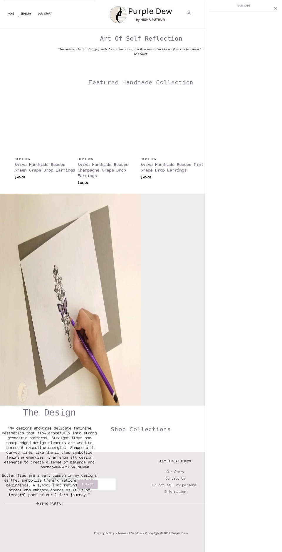 purplerosejewelry.myshopify.com — Shopify storefront screenshot