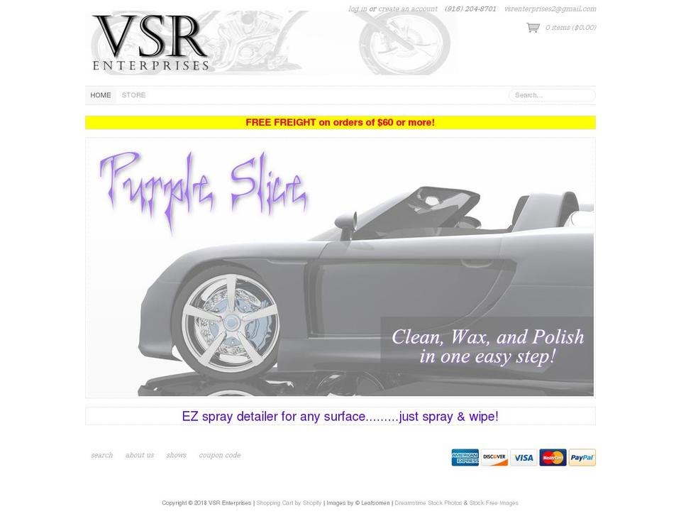 purpleslice.net shopify website screenshot