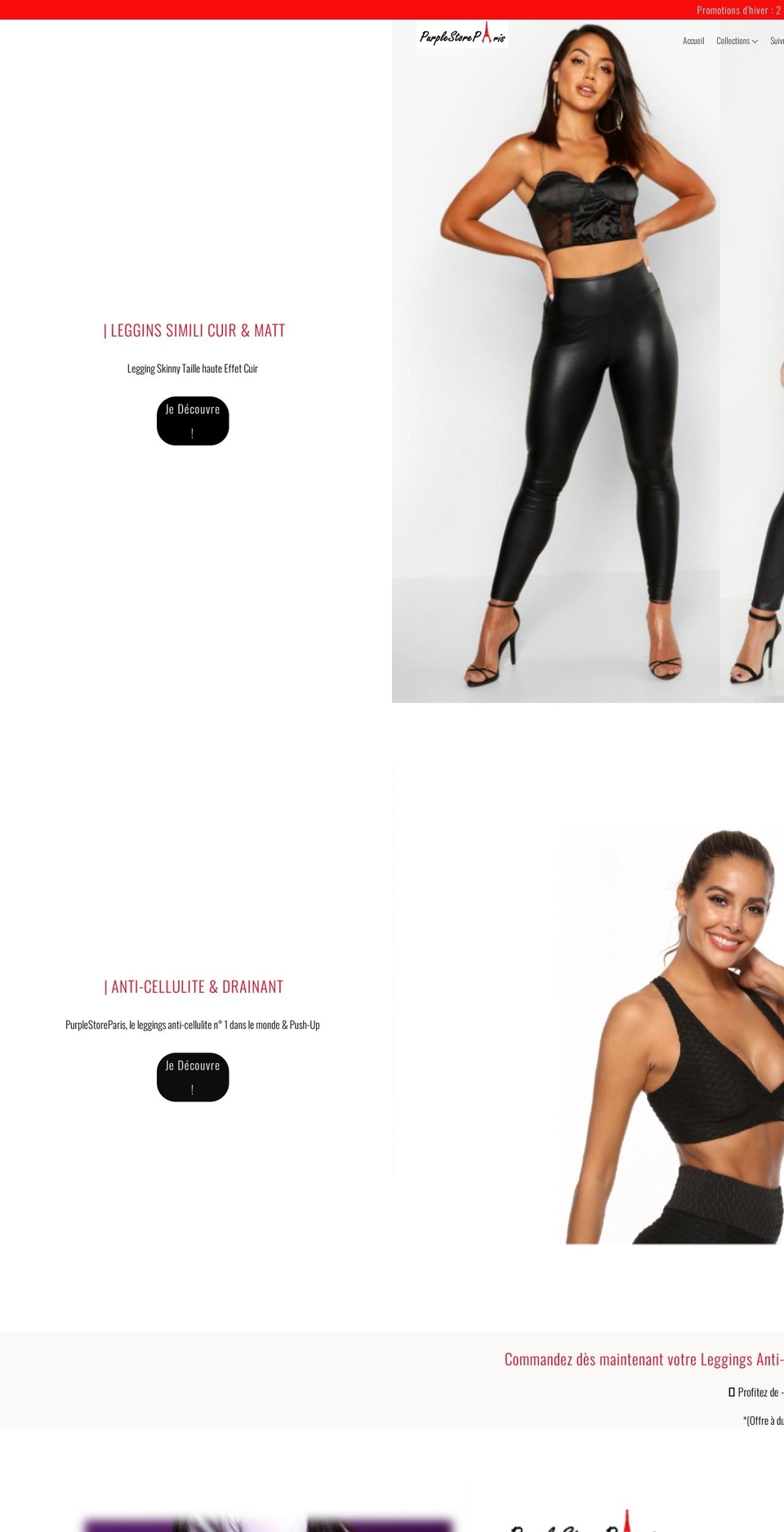 purplestoreparis.com shopify website screenshot
