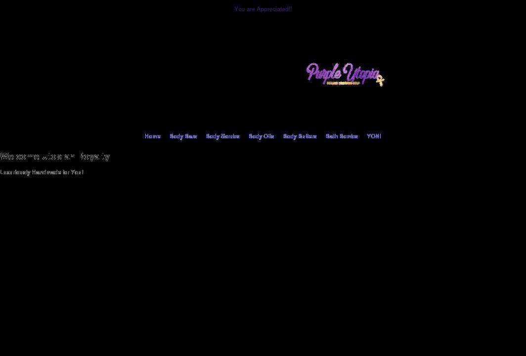 purpleutopia1.com shopify website screenshot