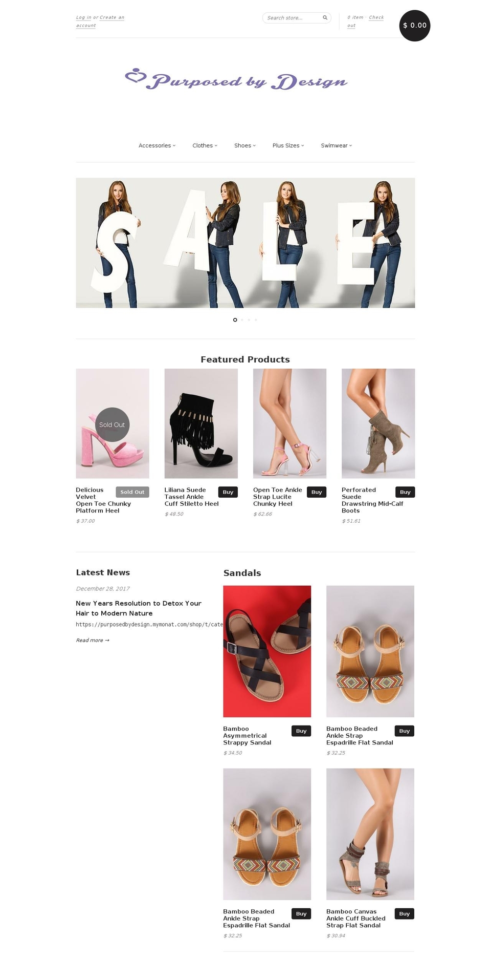 iloveemi-myshopify-com-boutique-template Shopify theme site example purposedbydesign.com