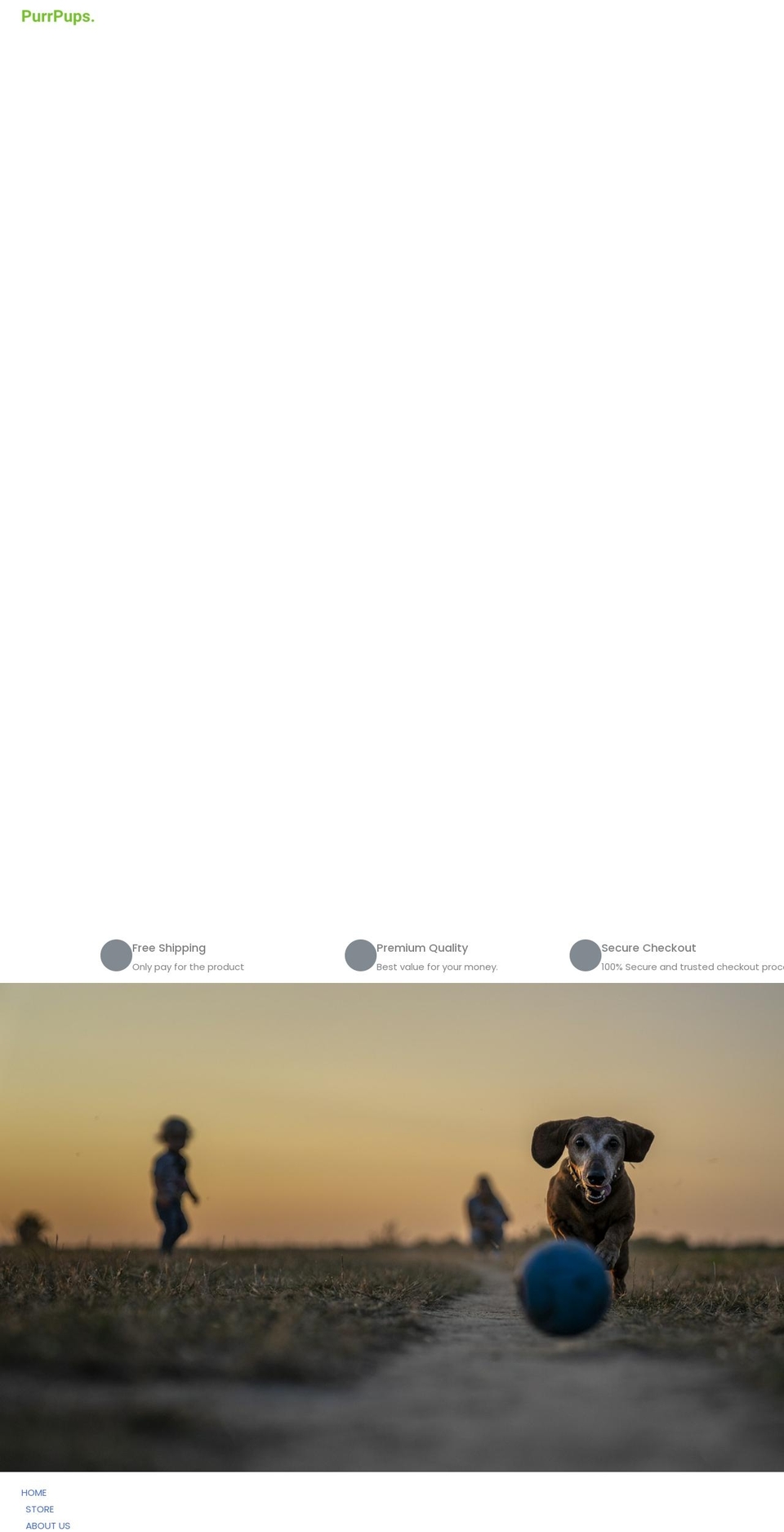 purrpups.com — Shopify storefront screenshot