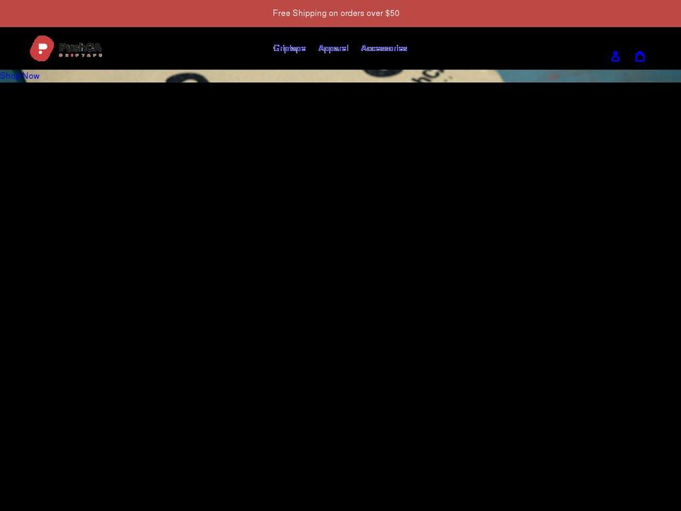 pushcagrip.com shopify website screenshot