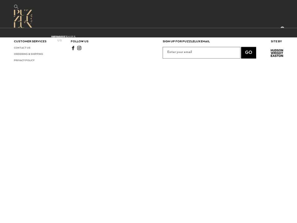 puzzlelux.com — Shopify storefront screenshot