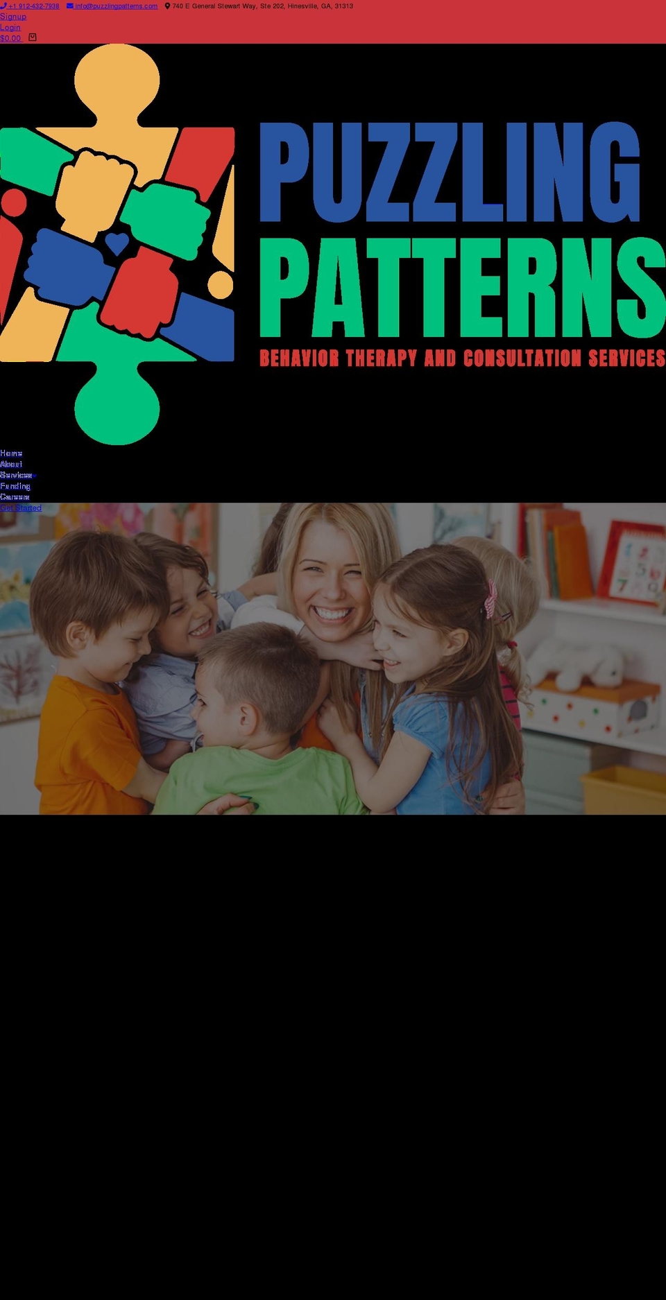 puzzlingpatterns.com — Shopify storefront screenshot