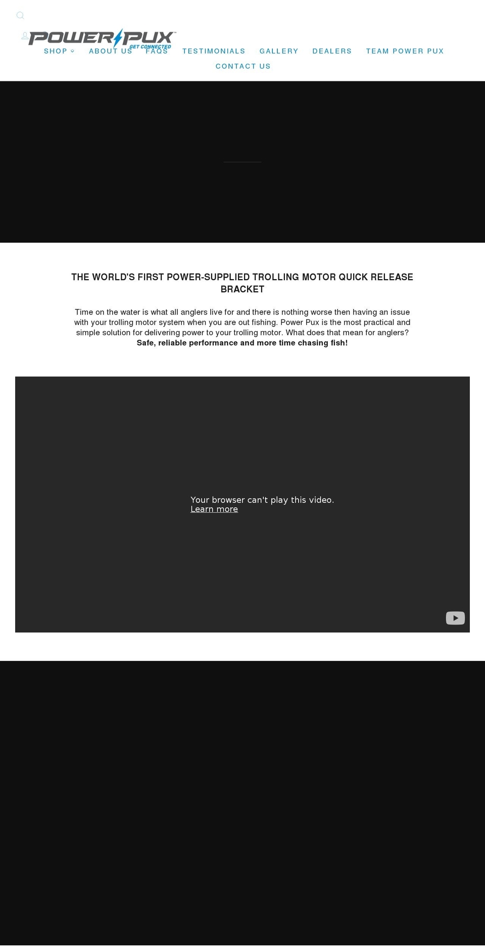 pwrpux.com shopify website screenshot