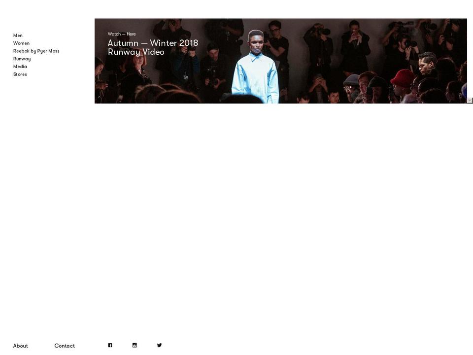 pyermoss.com — Shopify storefront screenshot