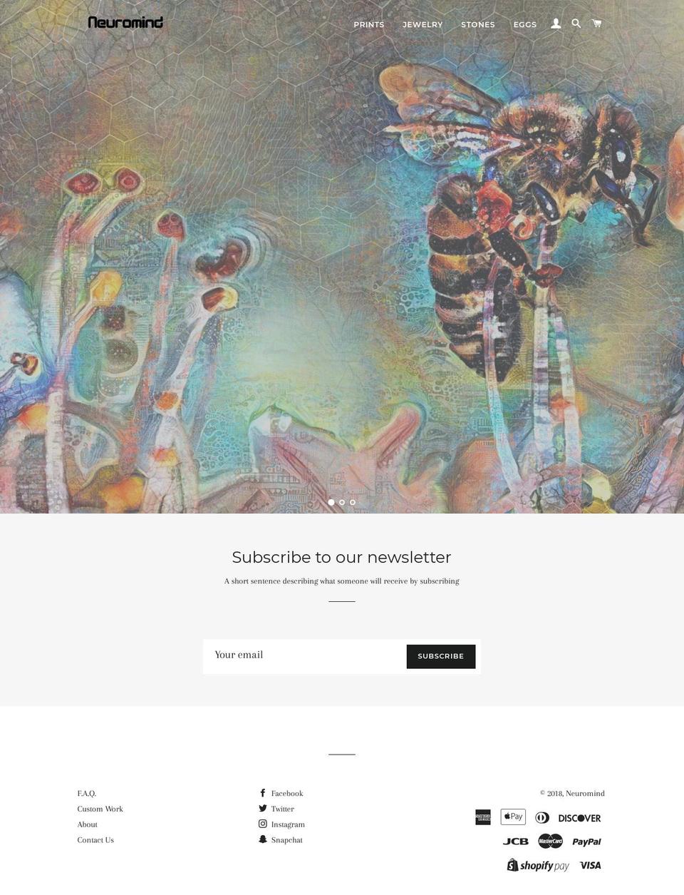 pyramidgem.com — Shopify storefront screenshot