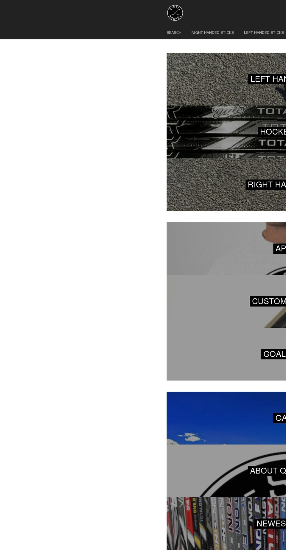 q-stix.net shopify website screenshot