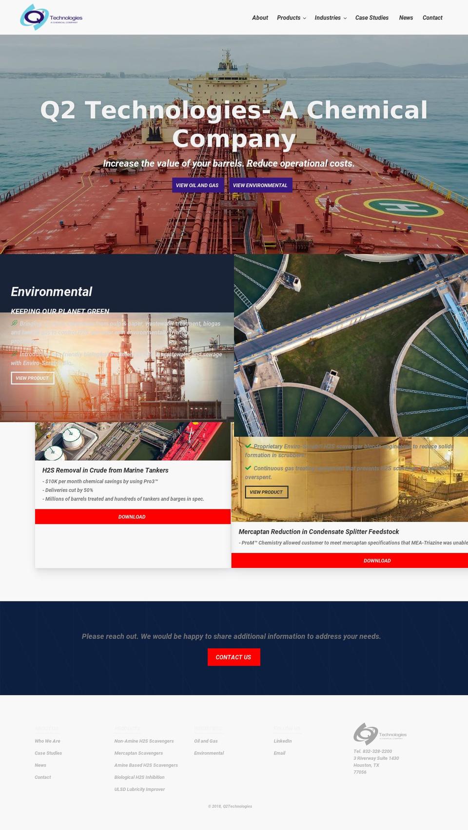 q2technologies.com — Shopify storefront screenshot