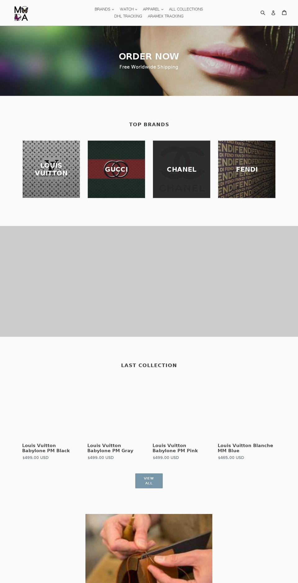 q8moda.com — Shopify storefront screenshot