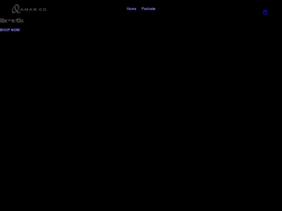 qamarco.com shopify website screenshot
