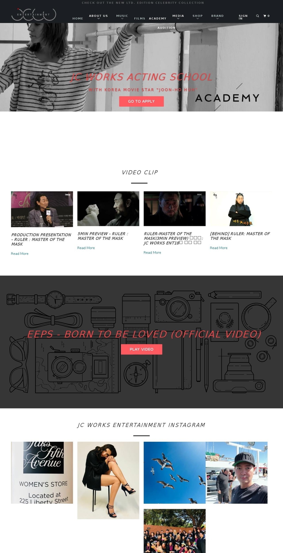 qbypasia.com — Shopify storefront screenshot