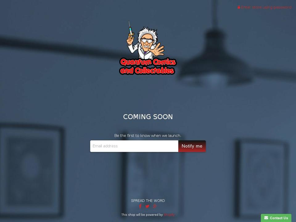 qcandc.com — Shopify storefront screenshot