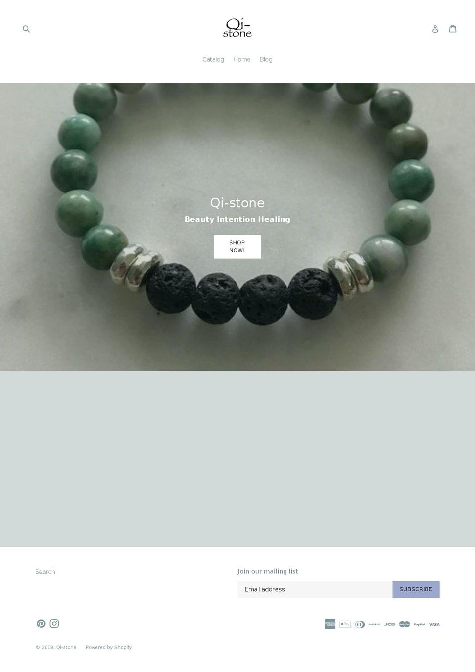 qi-stone.com — Shopify storefront screenshot
