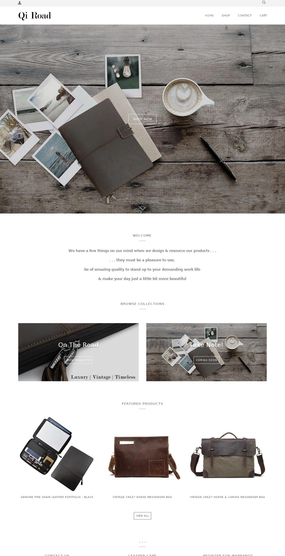 qiroad.com.au shopify website screenshot