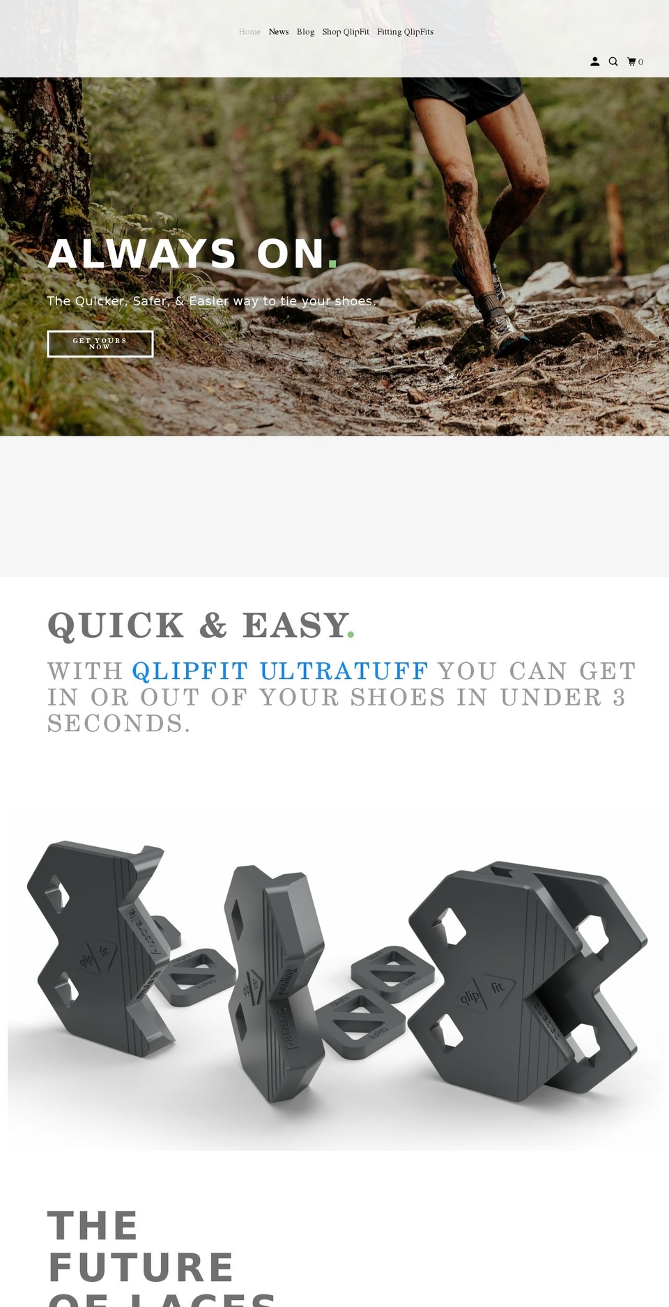 qlipfit.com shopify website screenshot