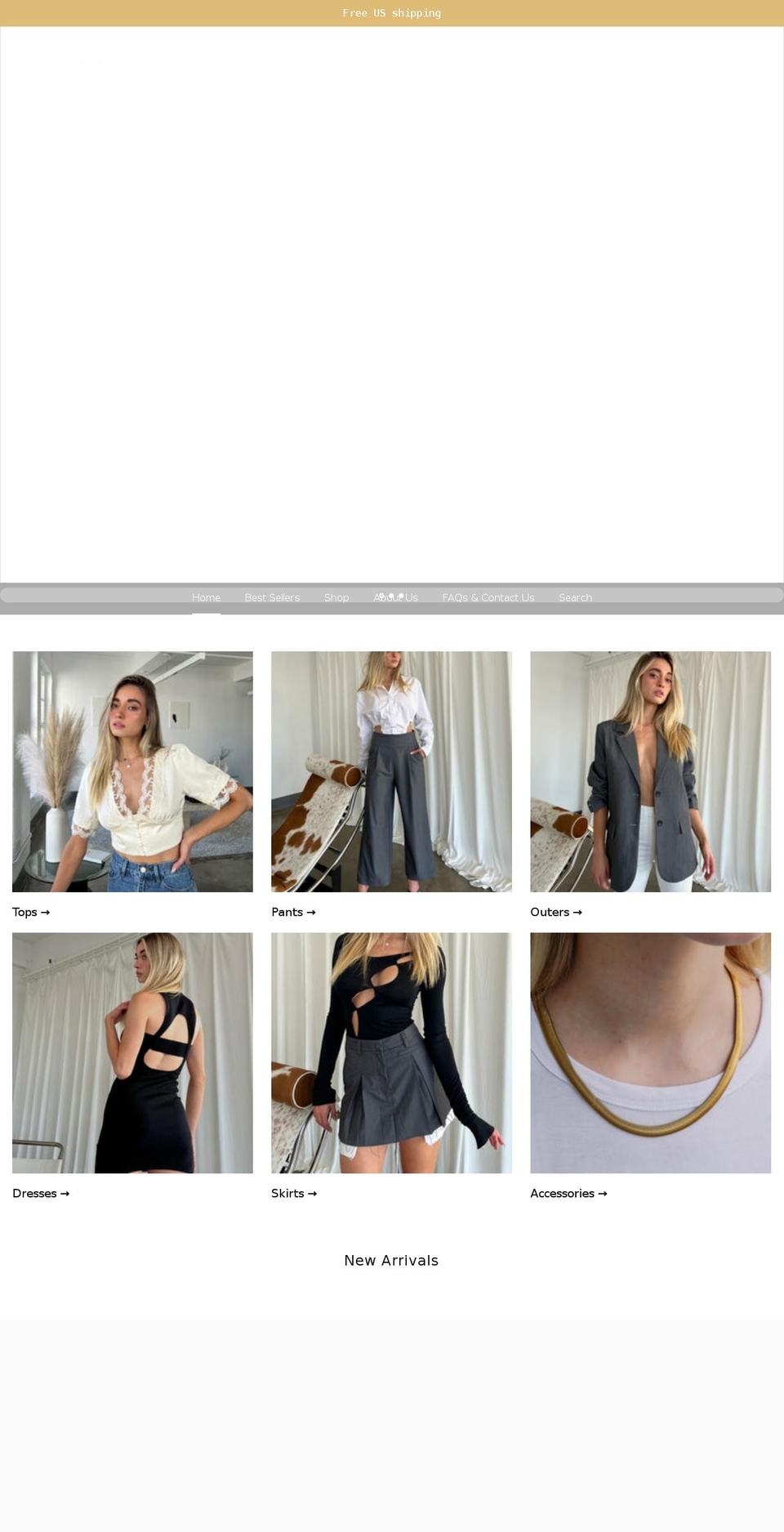 qllectionusa.com shopify website screenshot