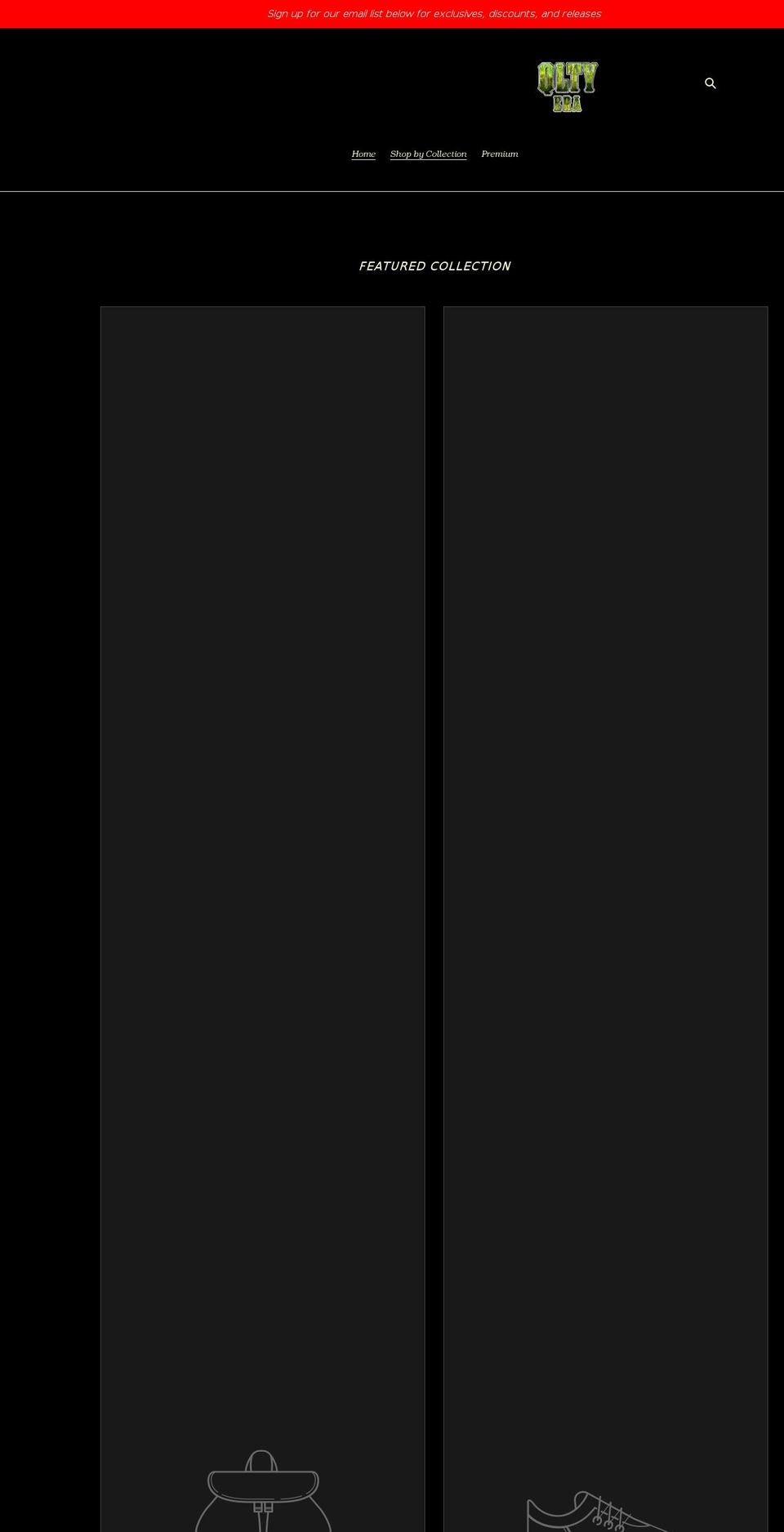 qltyera.com shopify website screenshot