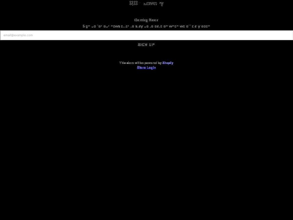 qohjewelry.com shopify website screenshot