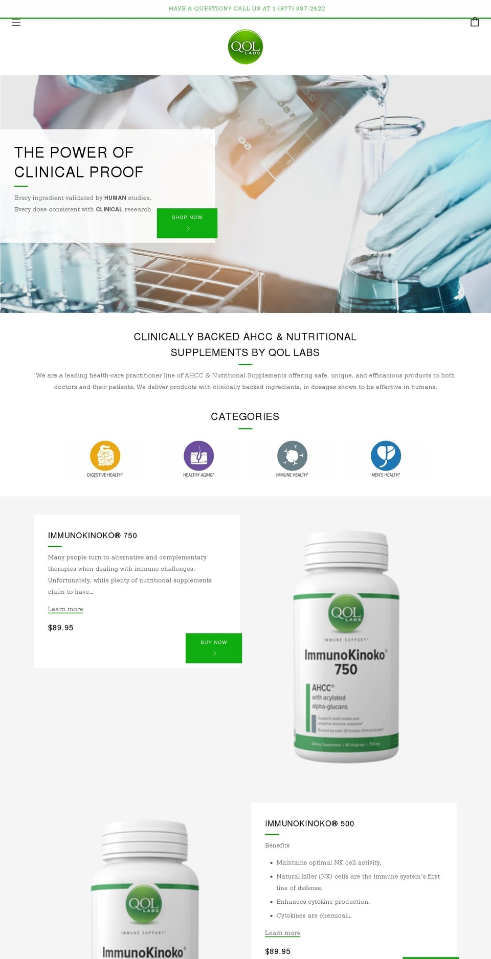 qollabs.com shopify website screenshot