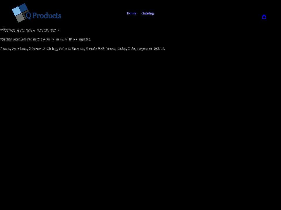 qproductsunlimited.com shopify website screenshot