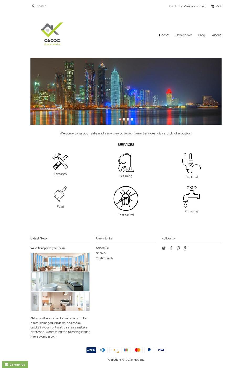 qsooq.com — Shopify storefront screenshot