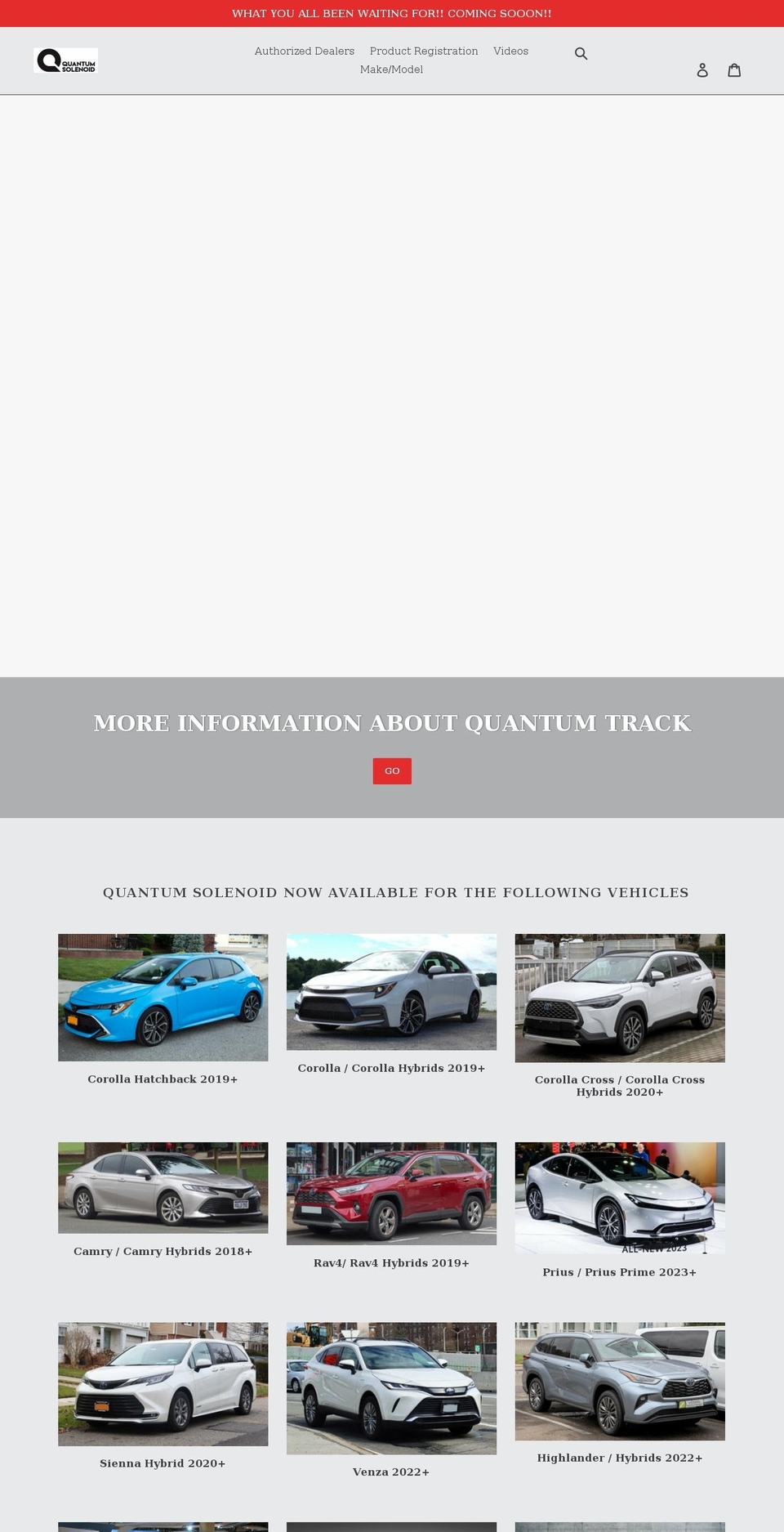 qspwr.com shopify website screenshot