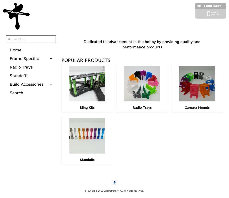 quadfather.com — Shopify storefront screenshot