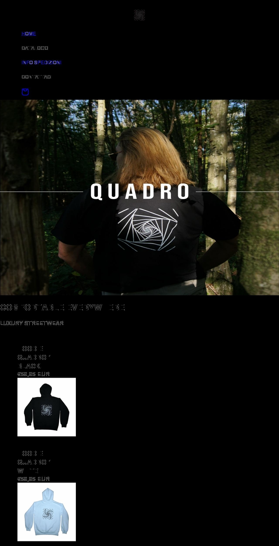 quadrotv.com shopify website screenshot