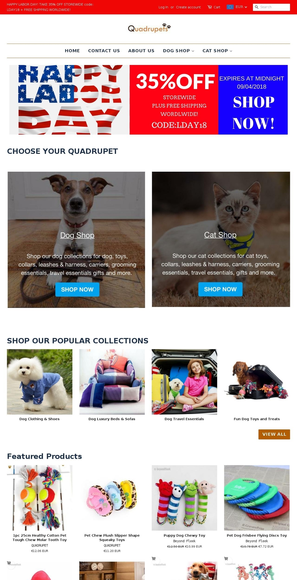 theme-export-beyondfleek-com-minimal-latest-ve Shopify theme site example quadrupets.com