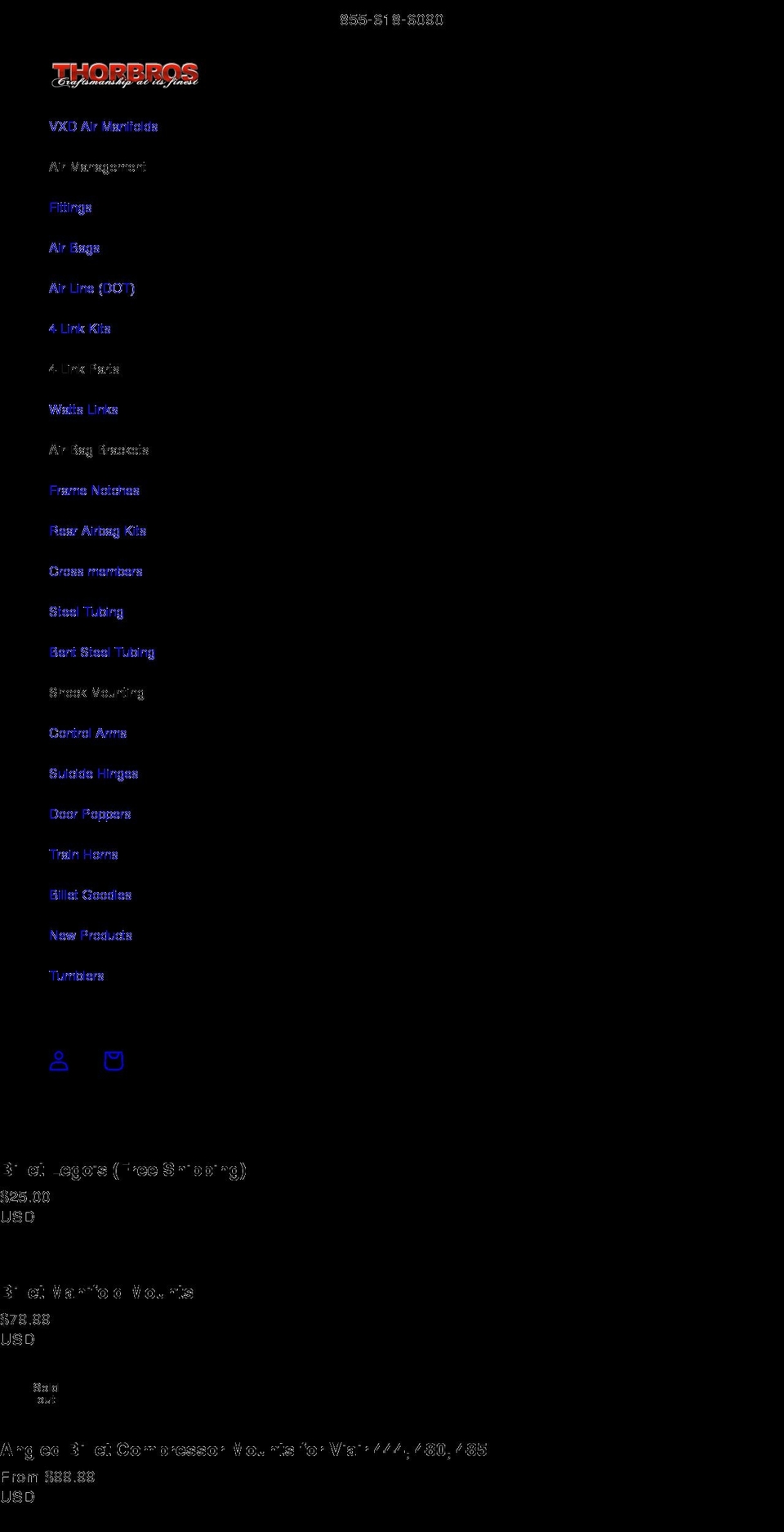 qualityairride.com shopify website screenshot
