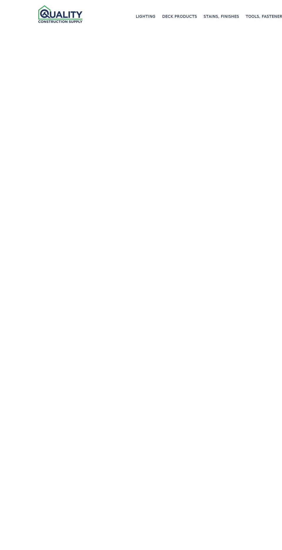 qualityconstructionsupply.com — Shopify storefront screenshot