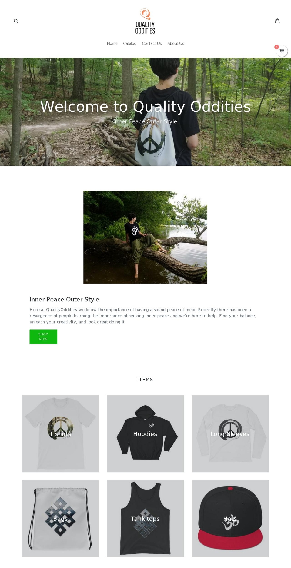 qualityoddities.com — Shopify storefront screenshot