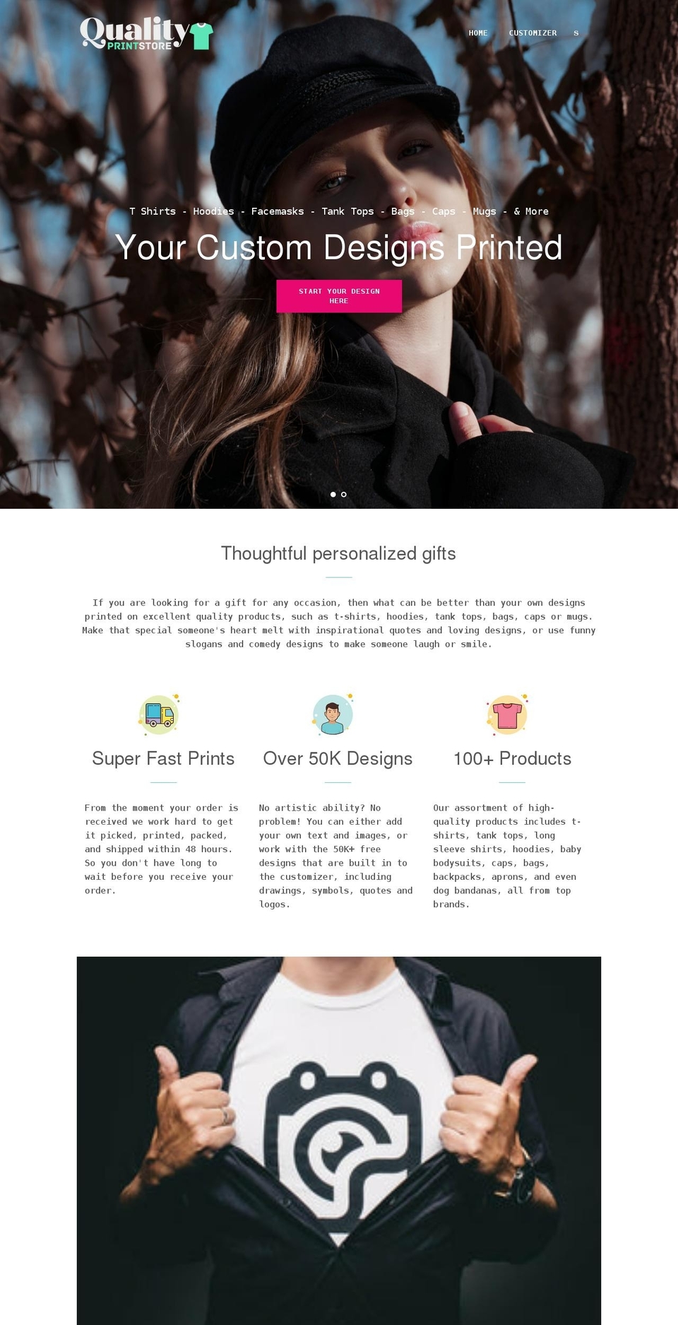 Print-theme Shopify theme site example qualityprintstore.com