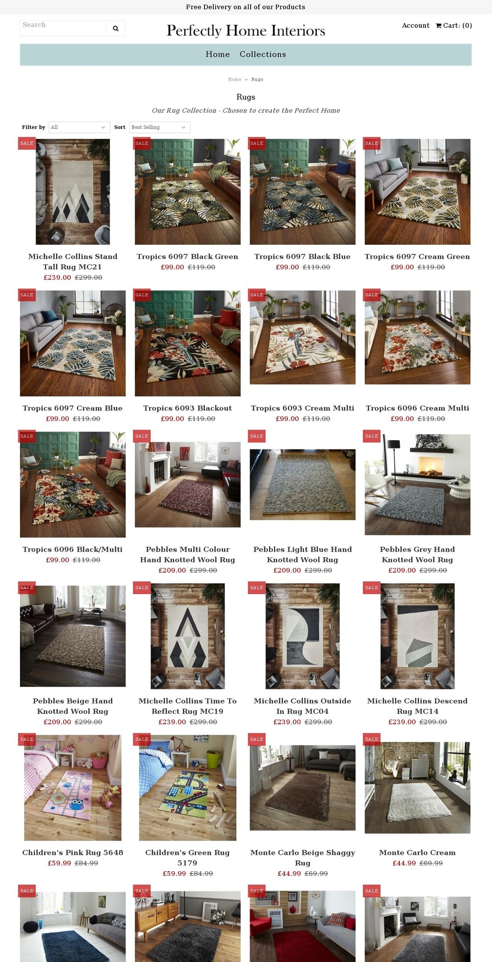 qualityrugstore.com — Shopify storefront screenshot