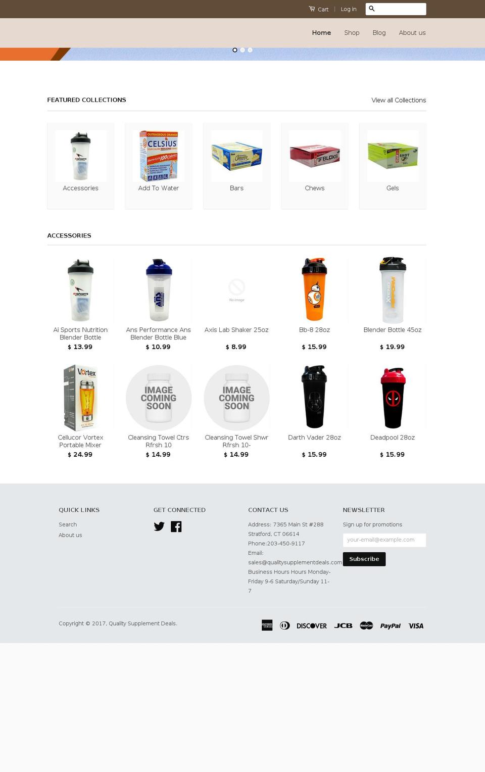 is-turnkey-theme Shopify theme site example qualitysupplementdeals.com