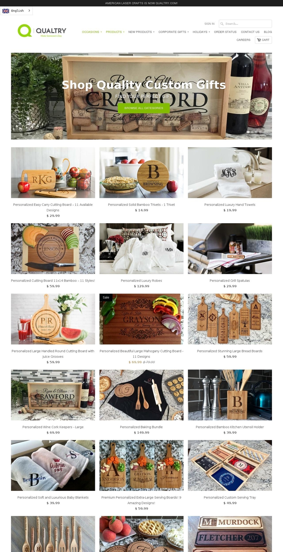 September ' Shopify theme site example qualtry.com