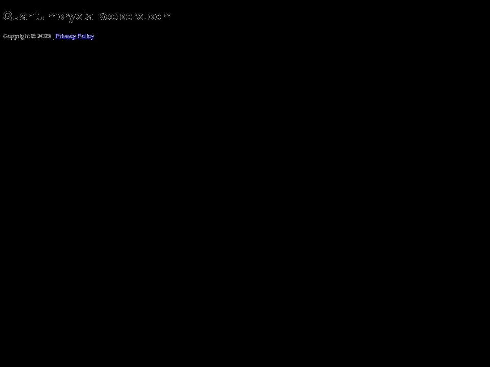 quantumcrystalkeepers.com shopify website screenshot