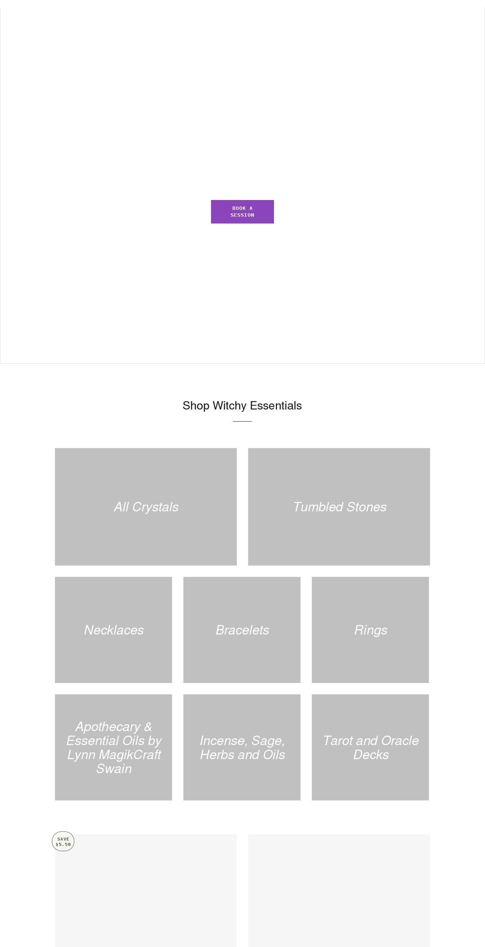 quantumsoulgoal.com shopify website screenshot