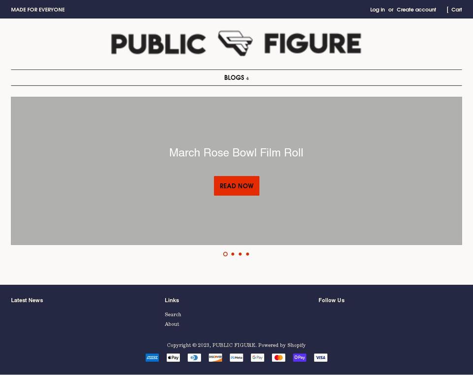 qublicfigure.com shopify website screenshot