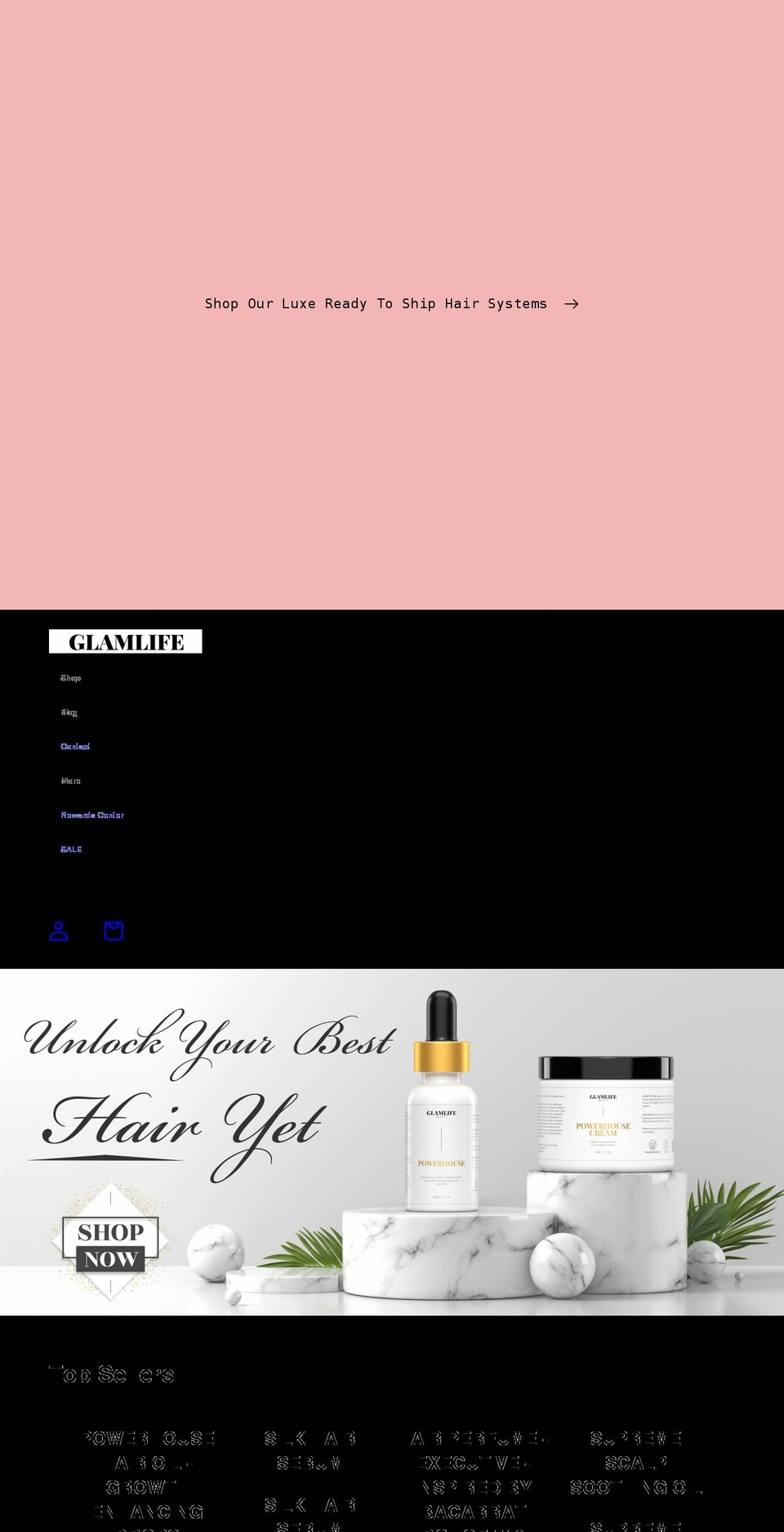queenharper.com shopify website screenshot