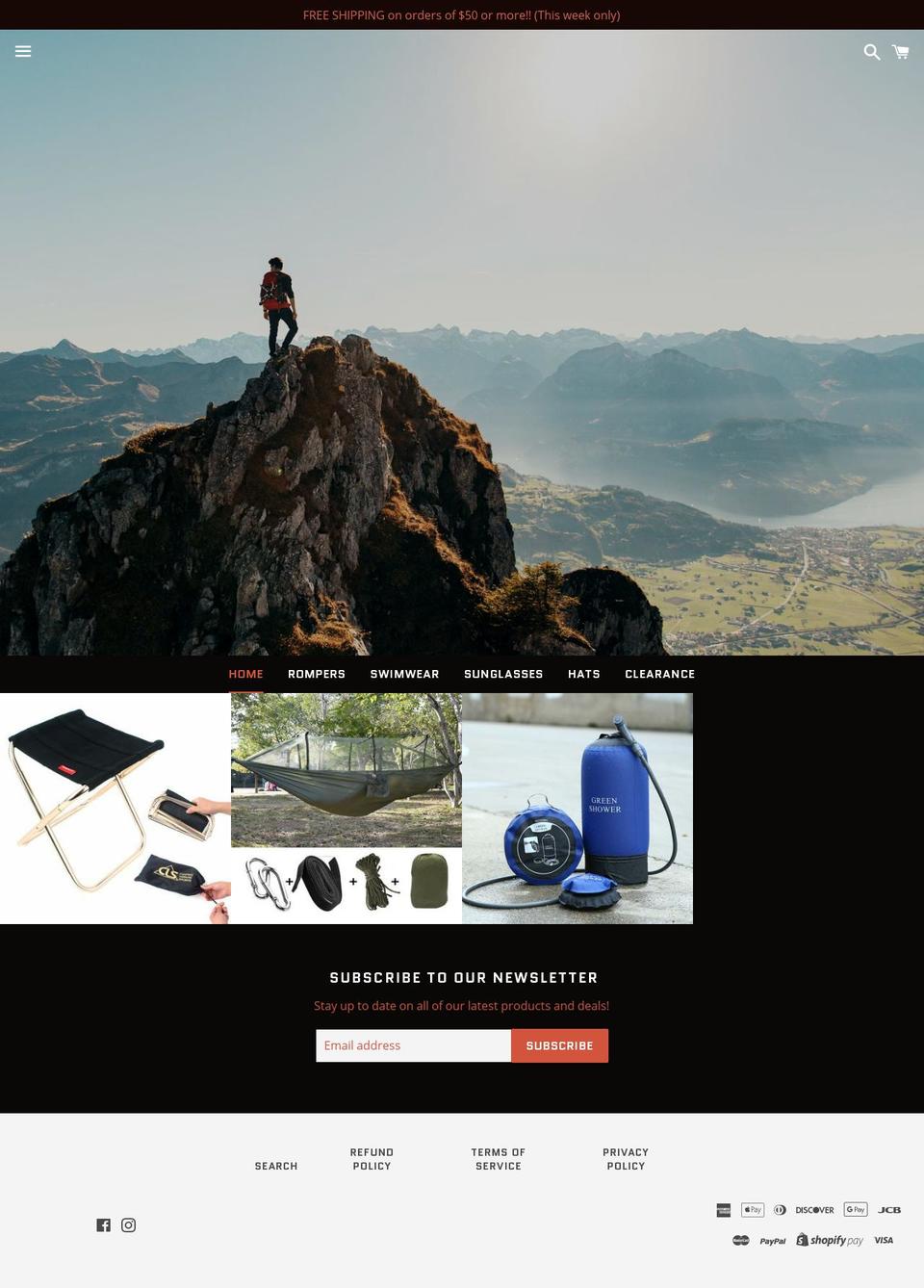 queensofsummer.com — Shopify storefront screenshot
