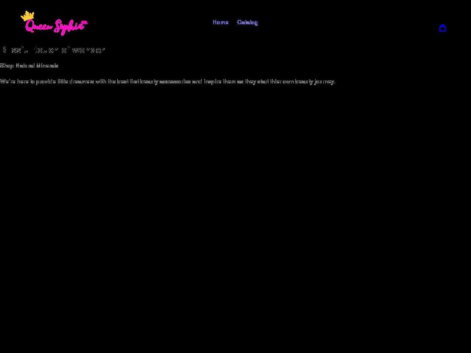 queensophiaco.com shopify website screenshot