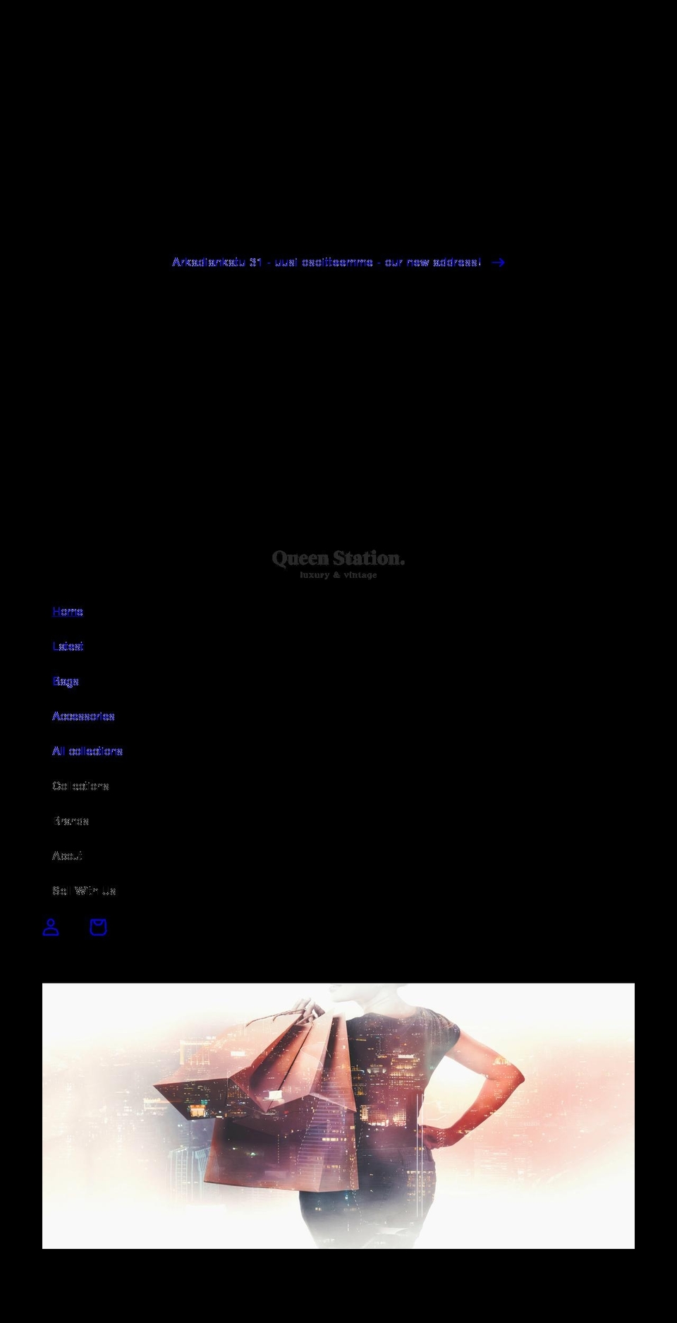 queenstation.net shopify website screenshot