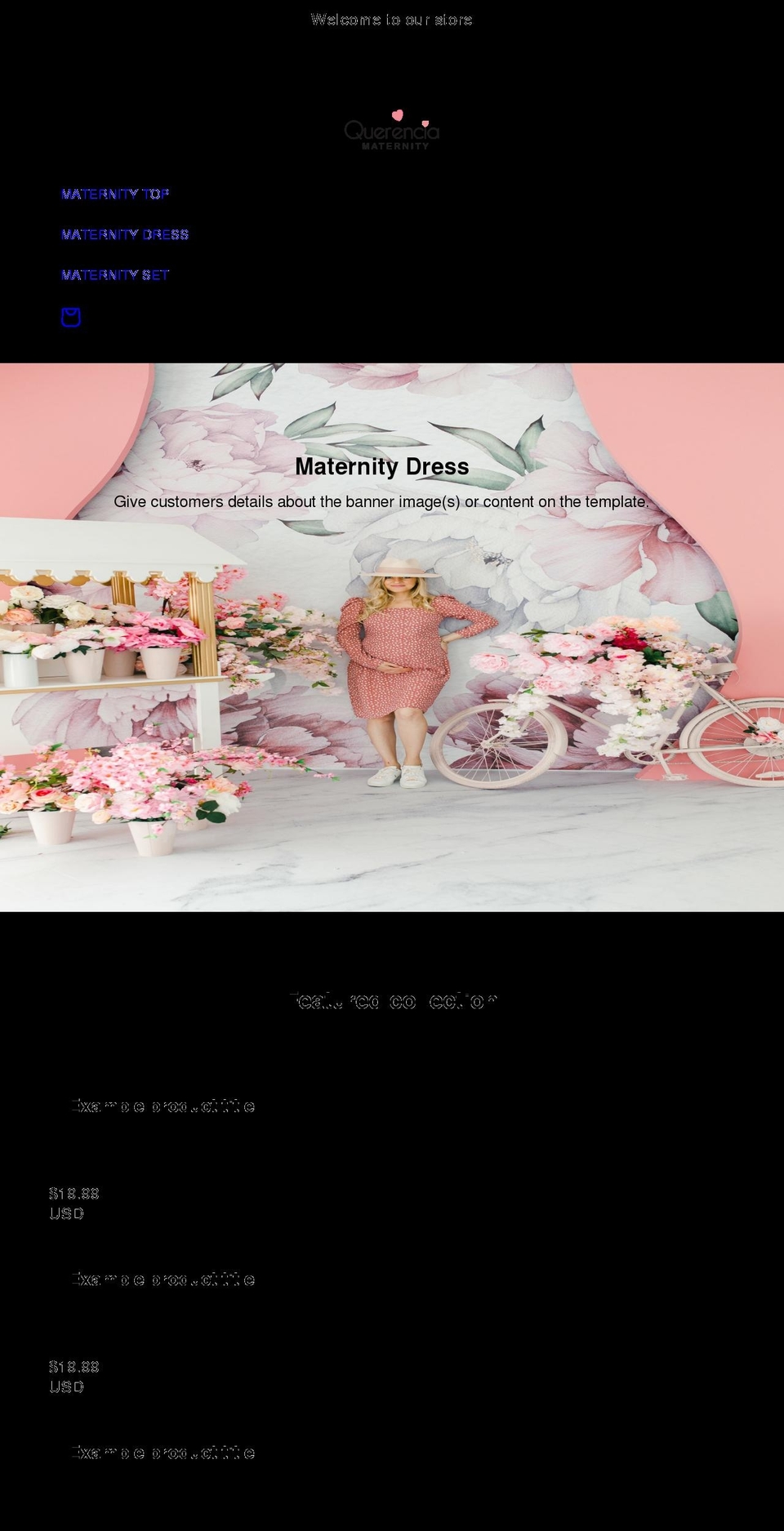 querenciausa.com shopify website screenshot