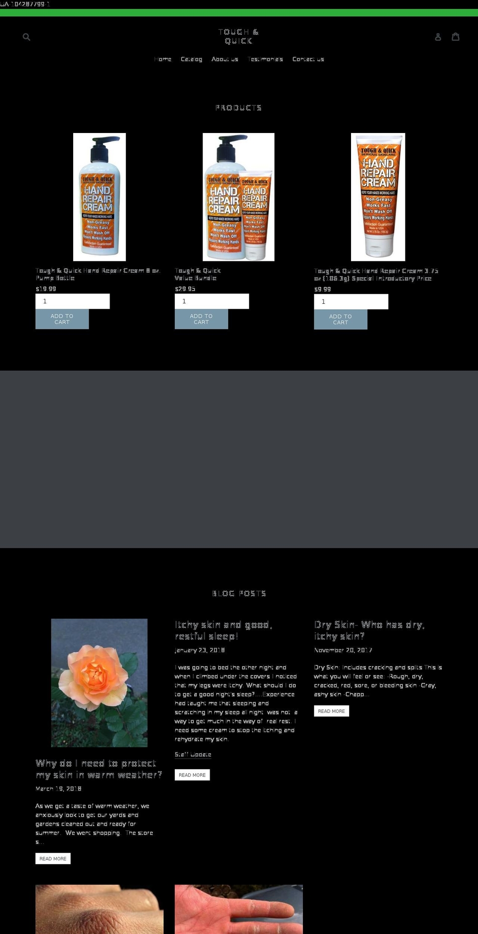 quessence.com — Shopify storefront screenshot